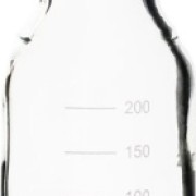 frasco de vidro padrão