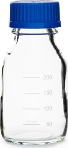 frasco de vidro padrão