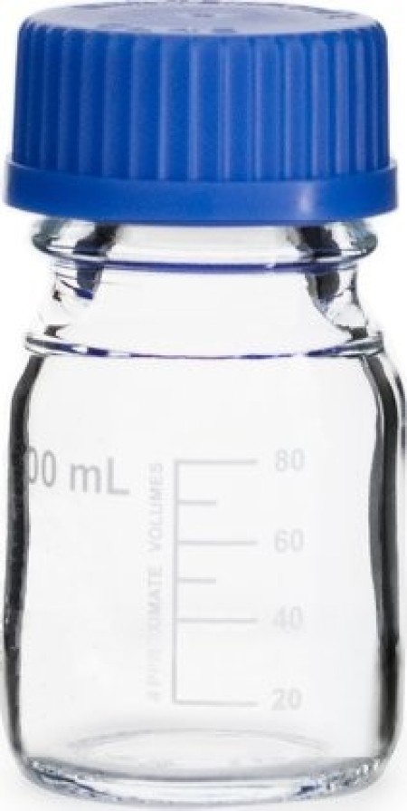 Garrafa de vidro 100 ml
